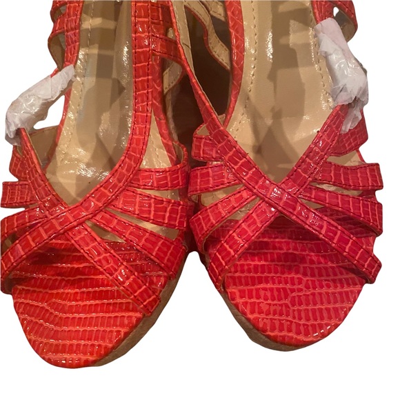 🆕 Ann Taylor Espadrille Wedge Sandals Sz 7 M - Picture 3 of 8